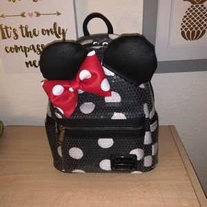 Disney Loungefly Sequined Backpack